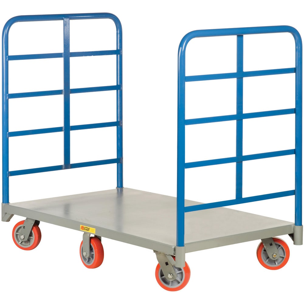 Double End Rack Platform Truck: 9" High, 60" Long, 24" Wide