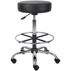 Medical/Drafting Stool: 28 to 34" Seat Height, 16 x 16" Seat