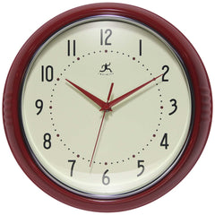 8 Inch Diameter, Off White Face, Dial Wall Clock