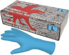 Disposable Gloves: Size 2X-Large, 6.0 mil, Nitrile, Medical Grade, Powder-Free