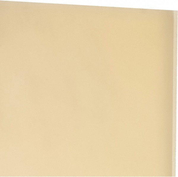 Plastic Sheet: Polyurethane, 1/16" Thick, 12" Wide, 1' Long, Natural