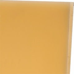 Plastic Sheet: Polyurethane, 3/8" Thick, 48" Wide, 2' Long, Natural