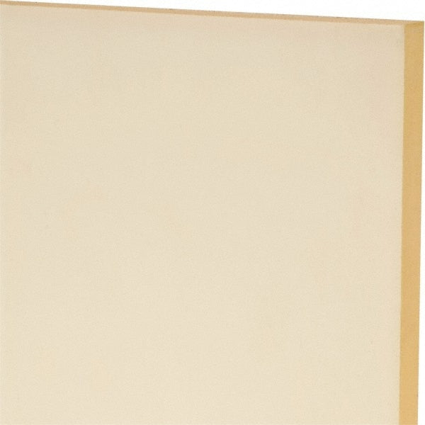 Plastic Sheet: Polyurethane, 1/4" Thick, 24" Wide, 2' Long, Natural