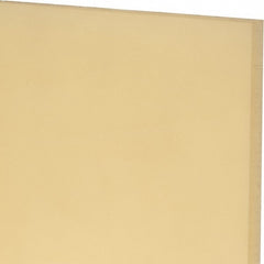 Plastic Sheet: Polyurethane, 3/8" Thick, 48" Wide, 2' Long, Natural