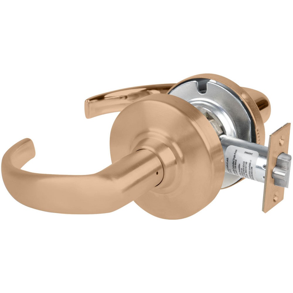 Lever Locksets; Lockset Type: Entrance; Key Type: Keyed Different; Back Set: 2-3/4; Cylinder Type: None; Material: Metal; Door Thickness: 1-5/8