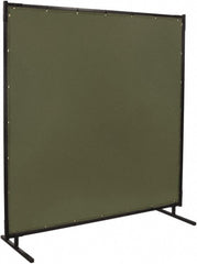 8 Ft. Wide x 6 Ft. High x 1 Inch Thick, Cotton Duck Portable Welding Screen Kit