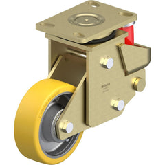 Top Plate Casters; Mount Type: Plate; Number of Wheels: 1.000; Wheel Diameter (Inch): 10; Wheel Material: Rubber; Wheel Width (Inch): 3-3/8; Wheel Color: Black