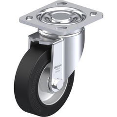 Top Plate Casters; Mount Type: Plate; Number of Wheels: 1.000; Wheel Diameter (Inch): 6; Wheel Material: Polyurethane; Wheel Width (Inch): 2; Wheel Color: Light Brown