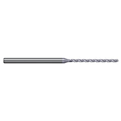 Micro Drill Bit: 0.69 mm Dia, (0.0270"), 130 deg, Solid Carbide