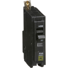 Circuit Breakers; Circuit Breaker Type: Miniature Circuit Breaker; Amperage: 30; Voltage: 120/240V; Wire Size (AWG): 14-8; Number Of Poles: 1; Tripping Mechanism: Thermal-Magnetic; Terminal Connection Type: Pressure Plate; Phase: Single