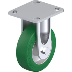 Top Plate Casters; Mount Type: Plate; Number of Wheels: 1.000; Wheel Diameter (Inch): 6; Wheel Material: Polyurethane; Wheel Width (Inch): 2; Wheel Color: Light Brown