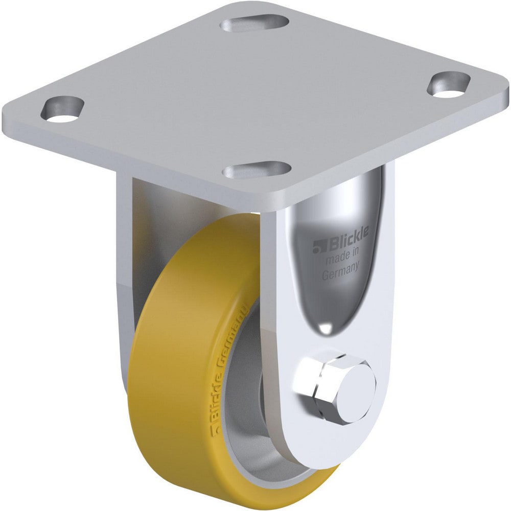 Top Plate Casters; Mount Type: Plate; Number of Wheels: 1.000; Wheel Diameter (Inch): 3-1/8; Wheel Material: Synthetic; Wheel Width (Inch): 1-7/16; Wheel Color: Gray