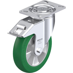 Top Plate Casters; Mount Type: Plate; Number of Wheels: 1.000; Wheel Diameter (Inch): 6; Wheel Material: Polyurethane; Wheel Width (Inch): 2; Wheel Color: Light Brown