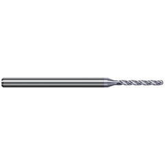 Micro Drill Bit: 0.0400" Dia, 130 deg, Solid Carbide