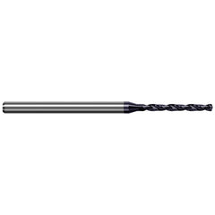 Micro Drill Bit: 2.80 mm Dia, (0.1100"), 140 deg, Solid Carbide