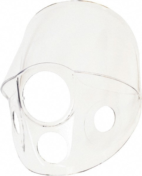 Facepiece Replacement Lens: Polycarbonate, Clear