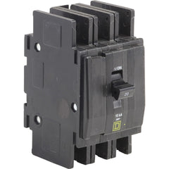 Circuit Breakers; Circuit Breaker Type: Miniature Circuit Breaker; Amperage: 25; Voltage: 240V; Wire Size (AWG): 14-2; Number Of Poles: 3; Tripping Mechanism: Thermal-Magnetic; Terminal Connection Type: Ring Tongue; Phase: Single to Three