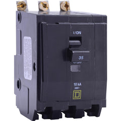 Circuit Breakers; Circuit Breaker Type: Miniature Circuit Breaker; Amperage: 50; Voltage: 120/240V; Wire Size (AWG): 14-8; Number Of Poles: 3; Tripping Mechanism: Thermal-Magnetic; Terminal Connection Type: Pressure Plate; Phase: Single