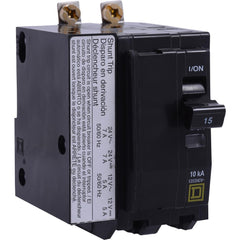 Circuit Breakers; Circuit Breaker Type: Miniature Circuit Breaker; Amperage: 25; Voltage: 120/240V; Wire Size (AWG): 14-8; Number Of Poles: 2; Tripping Mechanism: Thermal-Magnetic; Terminal Connection Type: Pressure Plate; Phase: Single