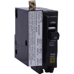 Circuit Breakers; Circuit Breaker Type: Miniature Circuit Breaker; Amperage: 35; Voltage: 120/240V; Wire Size (AWG): 8-2; Number Of Poles: 1; Tripping Mechanism: Thermal-Magnetic; Terminal Connection Type: Box Lugs; Phase: Single