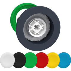 Pushbutton Switch Accessories; Switch Accessory Type: Push-Button Head; For Use With: Push Button Switches