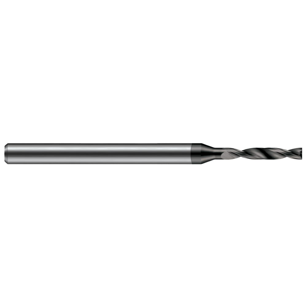 Micro Drill Bit: 0.0400" Dia, 180 deg, Solid Carbide