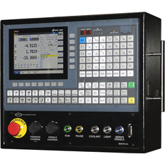 CNC Machine Controllers; For Use With: MILLING MACHINES; Number Of Axes: 3; Accuracy: .0001; For Table Width (Inch): 16; For Table Length (Inch): 60; Display Type: LED; Calculator Function: Yes