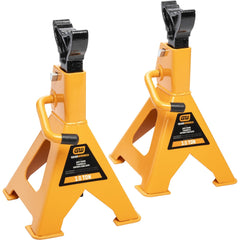 Jack Stands & Tripods; Jack Stand Type: Ratcheting Jack Stand; Load Capacity (Ton): 3; Load Capacity (Lb.): 3; Minimum Height (Inch): 11-3/4; Minimum Height (Inch): 11.7500; Maximum Height (Inch): 17.5; Saddle Width: 3.5