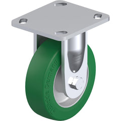 Top Plate Casters; Mount Type: Plate; Number of Wheels: 1.000; Wheel Diameter (Inch): 4; Wheel Material: Rubber; Wheel Width (Inch): 1-1/4; Wheel Color: Gray