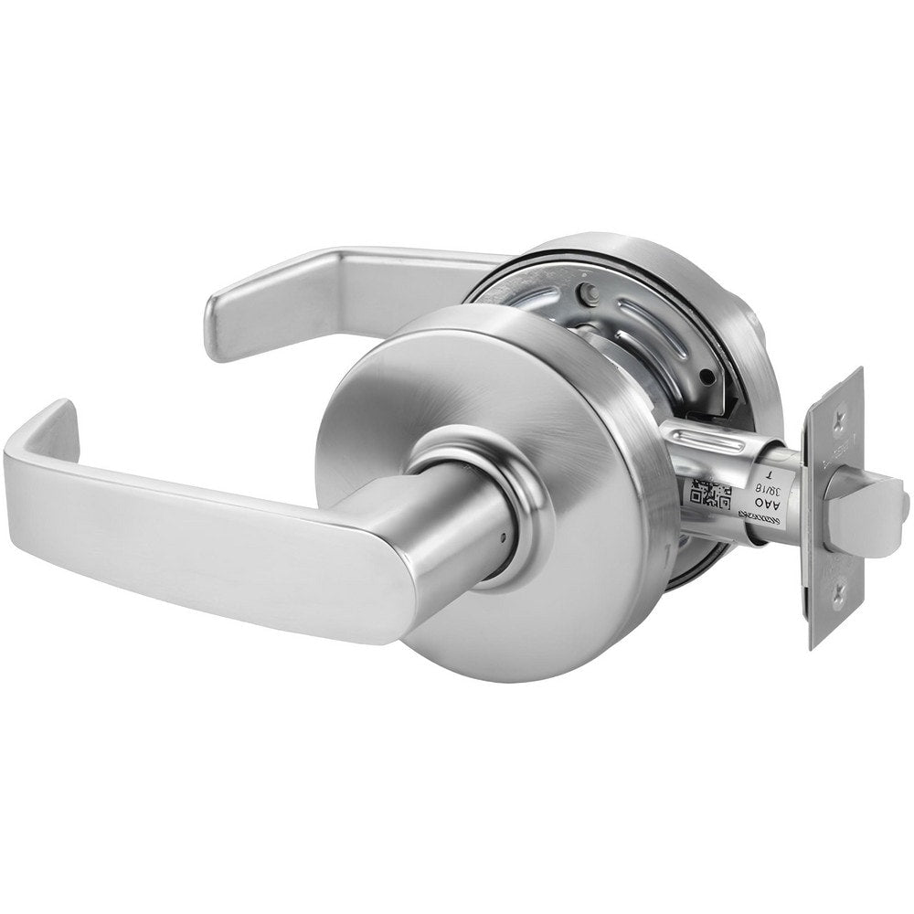 Lever Locksets; Lockset Type: Passage; Key Type: Keyed Different; Back Set: 2-3/4; Cylinder Type: Non-Keyed; Material: Metal; Door Thickness: 1-3/4; Finish: Satin Chrome