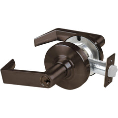 Lever Locksets; Lockset Type: Storeroom; Key Type: Keyed Different; Back Set: 2-3/4; Cylinder Type: Less Core; Material: Metal; Door Thickness: 1-5/8