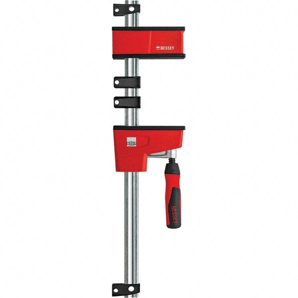 Steel Bar Clamp: 78" Capacity, 3-3/4" Throat Depth, 1,700 lb Clamp Pressure