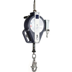 Self-Retracting Lifeline:  310 lb Capacity,  50.00' Lifeline,  Carabiner