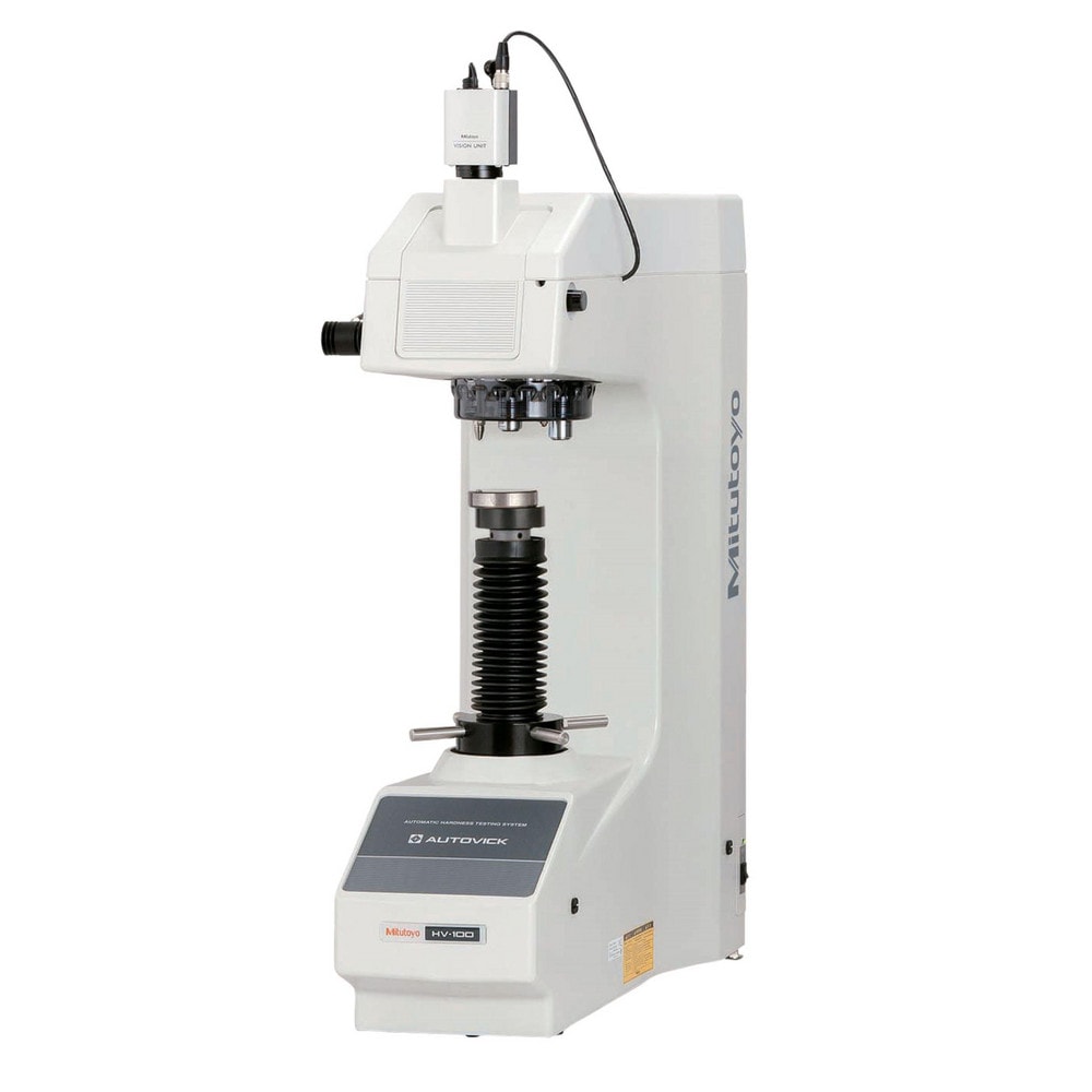 Bench Top Hardness Testers; Tester Type: Benchtop Hardness Tester; Scale Type: Vickers; Test Force Range (N): 9.807 to 2452; Minimum Hardness: 1 HRC; Maximum Hardness: 50 HRC; Display Type: Analog