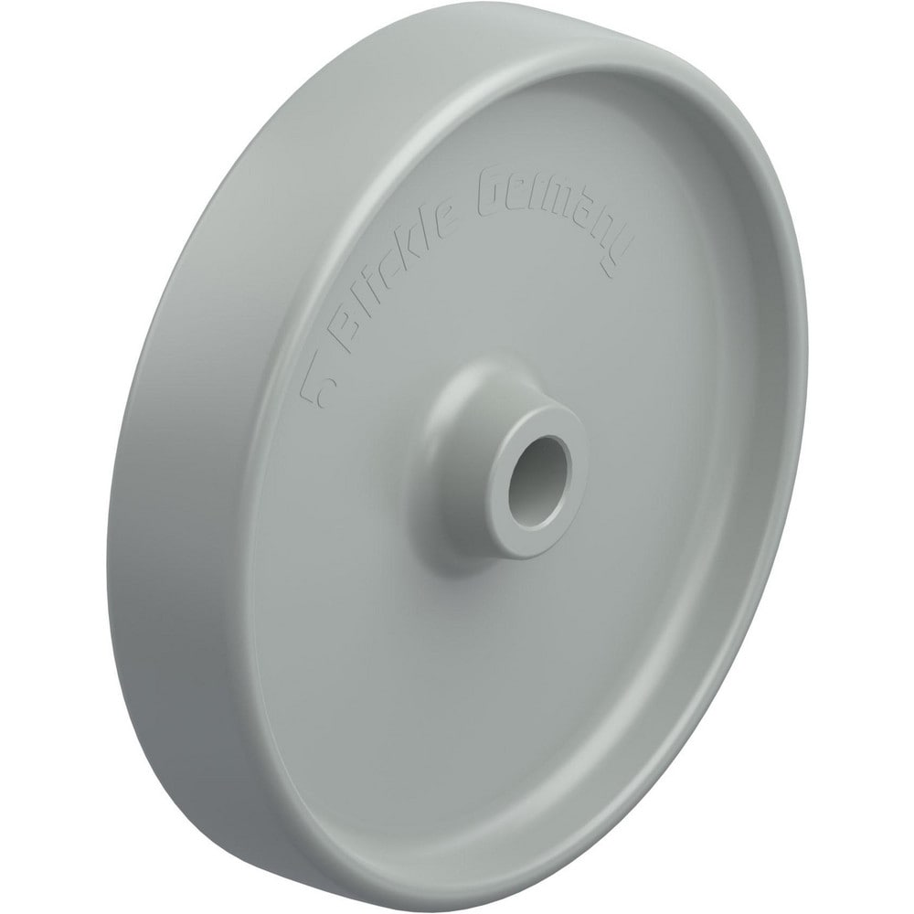 Rigid & Swivel Caster Wheel: Synthetic, 10" Dia, 2" Wide