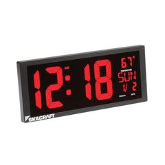 Brush Bridles; 4" 12HR LED SELF SET DIGITAL CLOCK