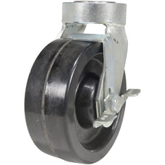 Caster Wheels; Wheel Diameter (Inch): 8; Mount Type: Plate; Wheel Width (Inch): 3