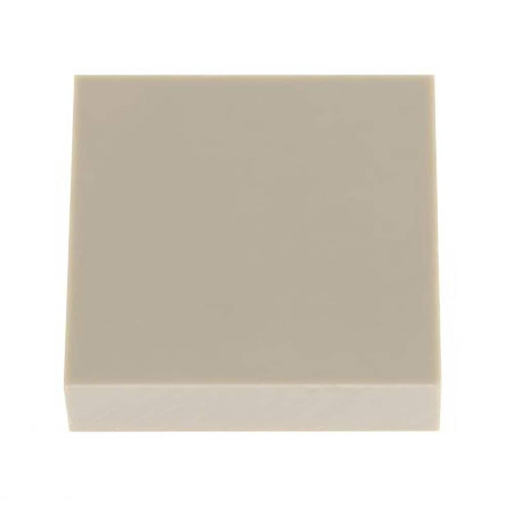 Plastic Sheet: POM, 1-1/2" Thick, 24" Wide, 4' Long, Natural, 9700 psi Tensile Strength