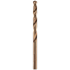 Mechanics Drill Bit:  0.2170" Dia,  135&deg,  Cobalt,  Hex Shank,  Split Point