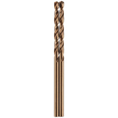 Mechanics Drill Bit:  0.0980" Dia,  135&deg,  Cobalt,  Hex Shank,  Split Point