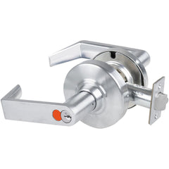 Lever Locksets; Lockset Type: Passage; Key Type: Keyed Different; Back Set: 2-3/4; Cylinder Type: Non-Keyed; Material: Metal; Door Thickness: 1-5/8 - 2-1/8; Finish: Matte Black