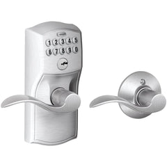 Lever Locksets; Lockset Type: Entrance; Key Type: Keyed Different; Back Set: 2-3/4; Cylinder Type: Conventional; Material: Metal; Door Thickness: 1-3/4; Finish: Satin Chrome