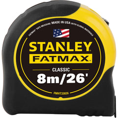 Tape Measures; Length Ft.: 26; Blade Material: Steel; Standout Length (Feet): 11