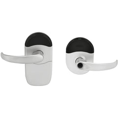 Lever Locksets; Lockset Type: Entrance; Key Type: Keyed Different; Back Set: 2-3/4; Cylinder Type: Less Core; Material: Metal; Door Thickness: 1-3/4; Finish: Satin Chrome