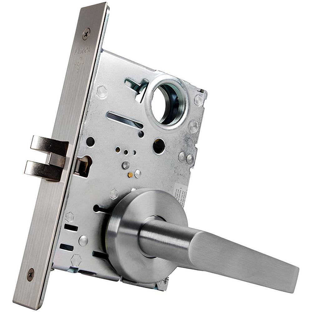 Lever Locksets; Lockset Type: Storeroom; Key Type: Keyed Different; Back Set: 2-3/4; Cylinder Type: Conventional; Material: Metal; Door Thickness: 1-3/4; Finish: Satin Chrome