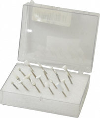 19 Piece Flexible Shaft Grinder Mounted Point Kit