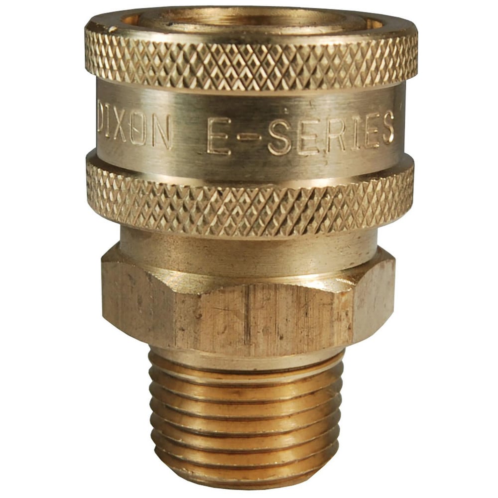 Hydraulic Hose Fittings & Couplings; Type: E-Series Straight Through Male Threaded Coupler; Fitting Type: Coupler; Hose Inside Diameter (Decimal Inch): 0.2500; Hose Size: 1/4