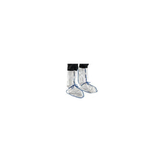 Boot Cover: Size Universal, EN 14126, Microporous Polyethylene Laminate Non-Woven, White & Blue