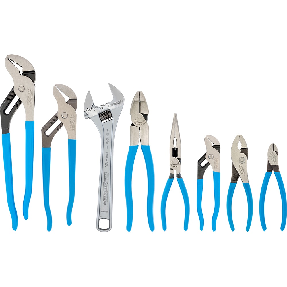 Plier Set: 8 Pc, Assortment