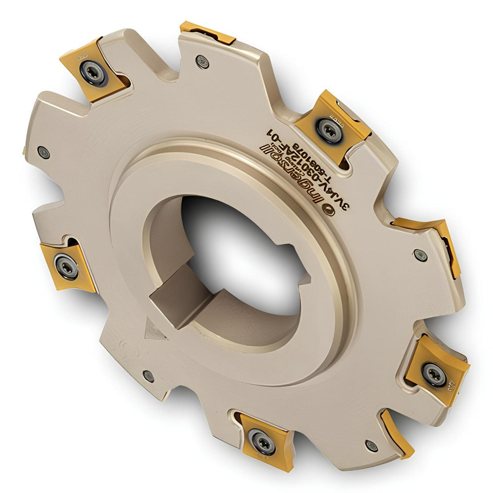 Indexable Slotting Cutter: 5/16" Cutting Width, 5" Cutter Dia, Arbor Connection, 1.5100" Depth of Cut, Neutral